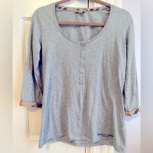 Burberry Gray Women's Top